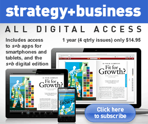 Experience the ideas and stories that raise the game for management. strategy+business ALL DIGITAL ACCESS. Includes access to s+b apps for smartphones and tablets, and the s+b digital edition.
