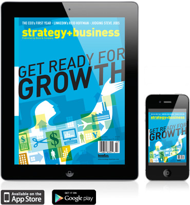 strategy+business on iPad and iPhone