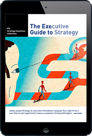 Sign up now and receive a FREE Strategy eBook “The Executive Guide to Strategy”