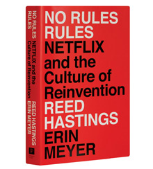 Cover art for Reed Hastins's and Erin Meyer's No Rules Rules: Netflix and the Culture of Reinvention