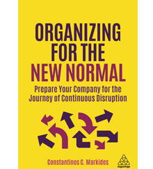 Cover of the book “Organizing for the New Normal” Cover of the book “Organizing for the New Normal”