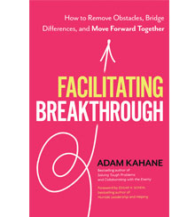 Cover art for Adam Kahane’s Facilitating Breakthrough Cover art for Adam Kahane’s Facilitating Breakthrough