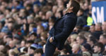 Antonio Conte, manager of Tottenham Hotspur, watches his team play.