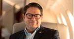 A photograph of Bombardier CEO Éric Martel.