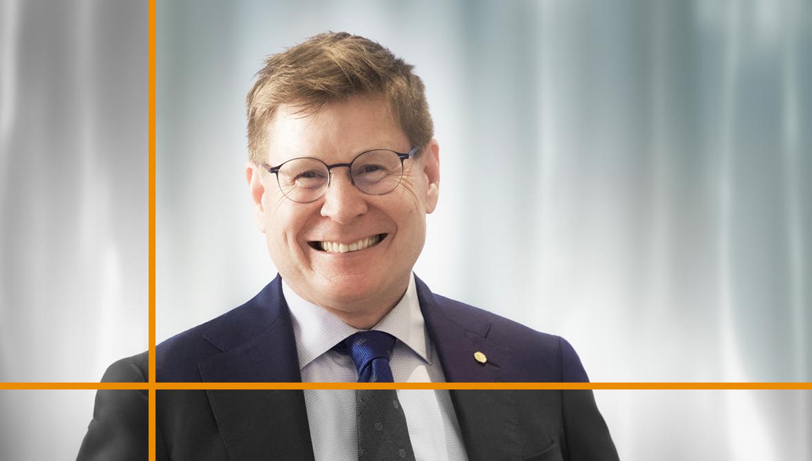 A portrait of Kevin Strain, CEO of Sun Life A portrait of Kevin Strain, CEO of Sun Life