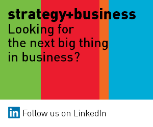 STRATEGY+BUSINESS ON LINKEDIN. Looking for the next big thing in business? Follow us on LinkedIn.