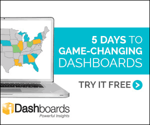 DATA TO DASHBOARDS -- See how easy it is to build game-changing dashboards in just 5 days. Try it free!