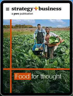 Cover of the December 2025 issue of strategy+business