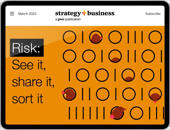Cover of March 2023 digital issue of strategy+business