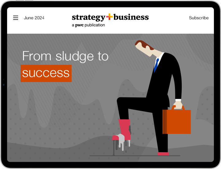 Cover of June 2024 digital issue of strategy+business