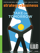 Cover of the Spring 2021 issue of strategy+business