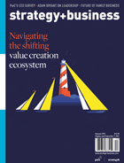 Cover of the Summer 2021 issue of strategy+business
