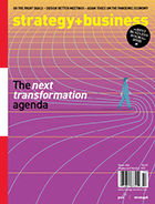 Cover of the Winter 2021 issue of strategy+business