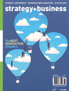 Cover of the Spring 2020 issue of strategy+business